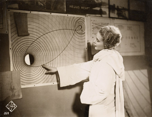 Gerda Maurus in "Frau im Mond" (1929); Quelle: Murnau-Stiftung, DFF, © Horst von Harbou - Deutsche Kinemathek
