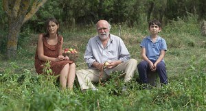 Elene Dvalishvili, Imeda Kakhiani, Theodore Gignadze (v.l.n.r.) in "Ich geh nirgendwohin" (2020); Quelle: Filmfestival Max Ophüls Preis 2021, © 2020 Bidzina Gogiberidze