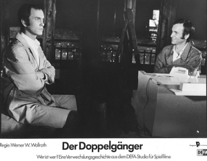 Klaus-Dieter Klebsch in einer Doppelrolle in "Der Doppelgänger" (1985); Quelle: DFF, © DEFA-Stiftung, Christa Köfer