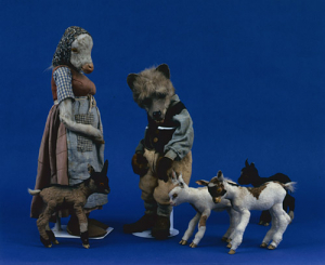 "Der Wolf und die 7 Geißlein" (1939); Quelle: DFF / Firmenarchiv Gebrüder Diehl. Dauerleihgabe der Adolf und Luisa Haeuser-Stiftung für Kunst und Kulturpflege