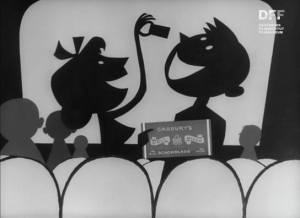 Screenshot aus "Cadbury (Nr. 3 Kino)" (1960); Quelle: DFF