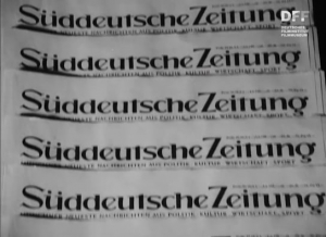 Screenshot aus "SÜDDEUTSCHE ZEITUNG 68/1" (1968); Quelle: DFF