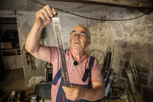 Helmut Göldner in "Kinomann - Von einem der einfach weiter macht" (2020); Quelle: Kippelsteiner Filme, DFF, © Kippelsteiner Filme