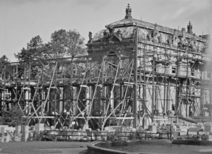 Screenshot aus "Barock im Wiederaufbau" (1952); Quelle: SLUB Dresden, © SLUB Dresden, Filmverband Sachsen (Dresden), Hirsch Film (Dresden)