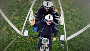 Andreas Zmuda, Doreen Kröber in "Vogelfrei - Ein Leben als fliegende Nomaden" (2020); Quelle: Trike-Globetrotter-Project, DFF, © Trike-Globetrotter-Project, Kröber & Zmuda GbR