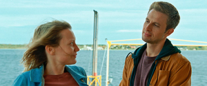 Mia Wasikowska, Anders Danielsen Lie (v.l.n.r.) in "Bergman Island" (2021); Quelle: Weltkino Filmverleih, DFF, © Weltkino Filmverleih