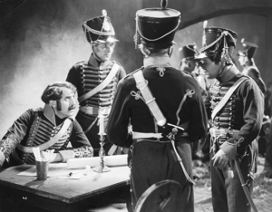 Carl de Vogt (links) in "Die elf Schill'schen Offiziere" (1932); Quelle: DFF