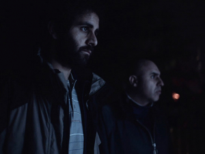 Erol Afsin, Volkan Türeli (v.l.n.r.) in "Proll!" (2021); Quelle: Film Five, Urheber: Jakob Reinhardt, © Film Five