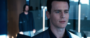Keanu Reeves, Jonathan Groff (v.l.n.r.) in Warner Bros. Pictures, Village Roadshow Pictures and Venus Castina Productions' "The Matrix Resurrections" (2021), a Warner Bros. Pictures release.; Courtesy of Warner Bros. Pictures, © 2021 Warner Bros. Entertainment Inc., Village Roadshow Films (BVI) Limited