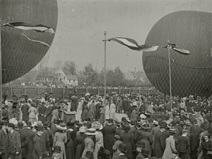 Screenshot aus "Ballonaufstieg [Archivtitel]" (ca. 1911); Quelle: DFF