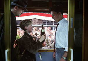 Peter Lohmeyer, Louis Klamroth, Sascha Göpel (v.l.n.r.) in "Das Wunder von Bern" (2003); Quelle: Senator Film Verleih, DFF