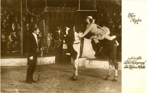 Fern Andra in "Um Krone und Peitsche" (1918); Quelle: DFF