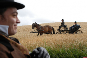 Fedja van Huêt (links), Mark Waschke (rechts) in "Buddenbrooks" (2008); Quelle: Warner Bros. Pictures Germany, DFF, © Warner Bros., Foto: Stefan Falke