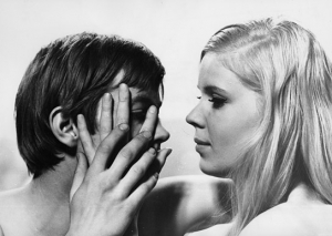 Jan Spitzer, Heidemarie Wenzel (v.l.n.r.) in "Abschied" (1968); Quelle: DFF, © DEFA-Stiftung