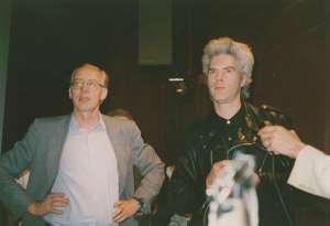 Ulrich Gregor, Jim Jarmusch (v.l.n.r.) in "Komm mit mir in das Cinema - Die Gregors" (2022)