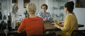 Suly Röthlisberger, Ulrike Willenbacher, Imogen Kogge, Ulli Maier (v.l.n.r.) in "Da kommt noch was" (2021)