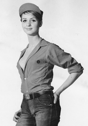 Diana Körner in "Die blaue Hand" (1967)