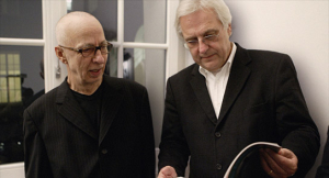 Jörg Immendorff, Helge Achenbach (v.l.n.r.) ("Der Illusionist", 2022)