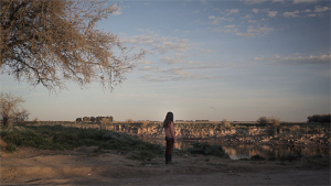 Laura Paredes in "Trenque Lauquen" (2022)