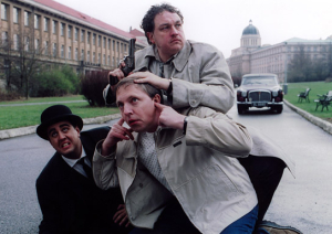 Bastian Pastewka, Olli Dittrich, Oliver Kalkofe (v.l.n.r.) in der "Der Wixxer" (2004)
