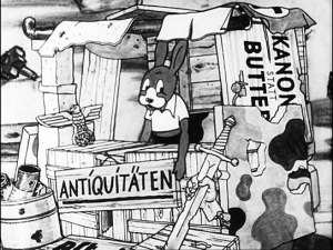 Screenshot aus "Dob, der Stallhase" (1946)