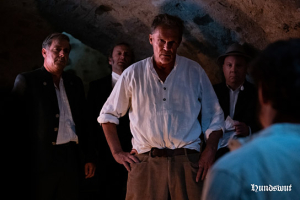 Christian Swoboda, Max Schmidt, Christian Tramitz, Joachim Zons, Markus Brandl (v.l.n.r.) in "Hundswut" (2024)