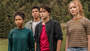 Sophie Lelenta, Johan von Ehrlich, Emile Chérif, Lilli Falk (v.l.n.r.) in "Woodwalkers" (2024)