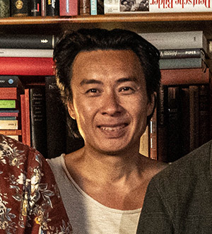 Ngo The Chau am Set von "Der Buchspazierer" (2024)