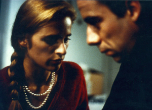 Heidrun Bartholomäus, Olivier Picot (v.l.n.r.) in "Vaterland" (1992)