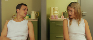 David Ali Rashed, Nhung Hong (v.l.n.r.) in "Zweigstelle" (2025)