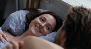 Renate Reinsve, Anders Danielsen Lie (v.l.n.r.) in "Sentimental Value" (2025)