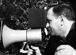 János Veiczi bei den Dreharbeiten zu "For Eyes Only (Streng geheim)" (1963)