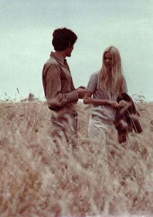 Winfried Glatzeder, Heidemarie Wenzel (v.l.n.r.) in "Zeit der Störche" (1971)