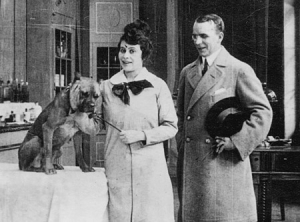 Wanda Treumann, Viggo Larsen (v.l.n.r.) in einem unidentifizierten Film