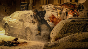 Austin Abrams in "Resident Evil" (2026)