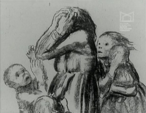 Screenshot aus "Saatfrüchte sollen nicht vermahlen werden" (1967); Quelle: Deutsche Kinemathek - Museum für Film und Fernsehen