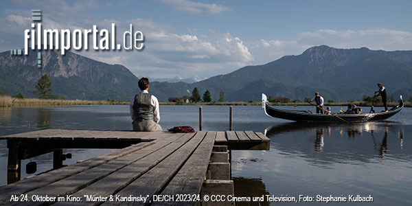 "Münter & Kandinsky", Quelle: Camino Filmverleih, DFF, © CCC Cinema und Television, Foto: Stephanie Kulbach