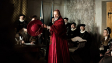 Oscar Bingisser (vorne) in "Zwingli - Der Reformator" (2018); Quelle: W-film, DFF, © W-film, C-Films, Aliocha Merker