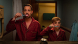 Moritz Bleibtreu, Marlon Schramm (v.l.n.r.) in "Ich war noch niemals in New York" (2019); Quelle: Universal Pictures Germany, DFF