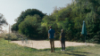 Christian Löber, Birte Schnöink (v.l.n.r.) in "Zum Tod meiner Mutter" (2022); Quelle: Grandfilm, DFF, © Grandfilm