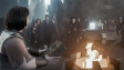 Michael Herbig, Nelly Hoffmann, Mina Tander, Rick Kavanian, Christoph Maria Herbst, Charlotte Schwab (1.-6.v.l.n.r.) in "Hui Buh und das Hexenschloss" (2022)