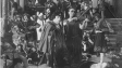 Julietta Brandt (mit Violine), Marga Kierska (vorne) in "Die Pest in Florenz" (1919)