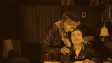 Screenshot mit Agnes Nero, Luciano Albertini (v.l.n.r.) aus "Mister Radio" (1924)