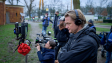 Sander Burger (vorne) bei den Dreharbeiten zu "Mein Totemtier und ich" (2022)