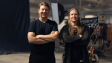 Jukka Vidgren, Juuso Laatio (v.l.n.r.) bei den Dreharbeiten zu "Heavier Trip - Road to Wacken" (2024)