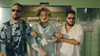 Silla, Cedric Eich, Yasin El Harrouk (v.l.n.r.) in "Der Prank - April, April!" (2025)