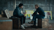 Habib Adda, Lambert Wilson (v.l.n.r.) in "Klandestin" (2024)