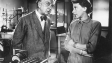 Erich Ponto, Edith Heerdegen (v.l.n.r.) in "Der Griff nach dem Atom" (1949)