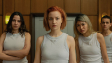 Beritan Balci, Sarah Mahita, Nhung Hong, David Ali Rashed (v.l.n.r.) in "Zweigstelle" (2025)